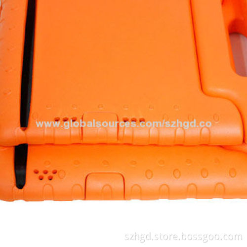 Soft cover for iPad air with stand support, made of non-toxic EVA foam, OEM/ODM services provided